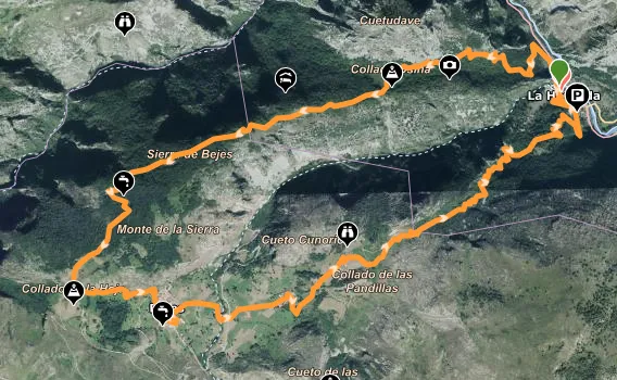 La Hermida -canal osiña Bejes -Quintanilla-La Hermida