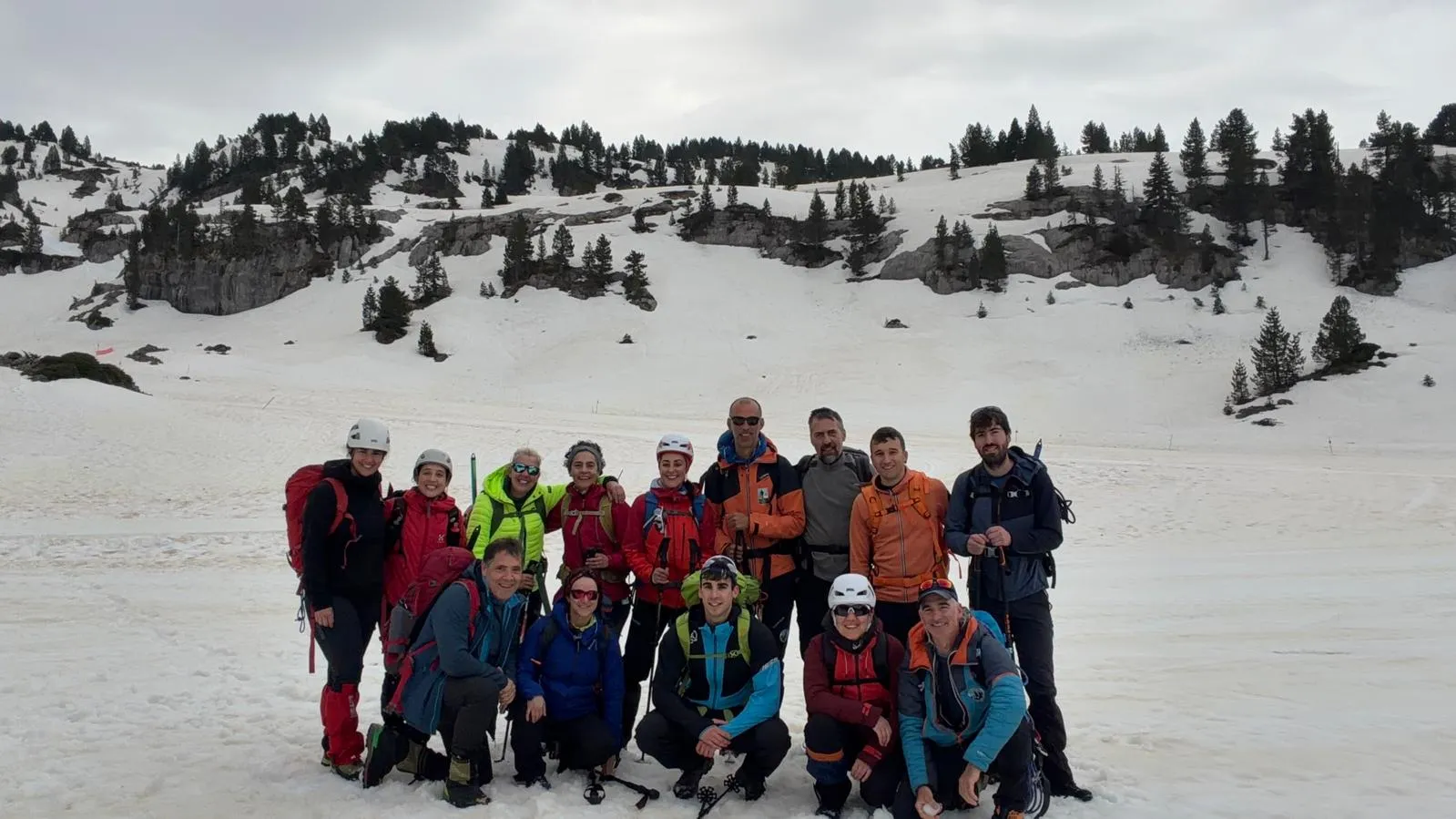 "Alpinismo hastapena" ikastaroa burutu da Belaguan 